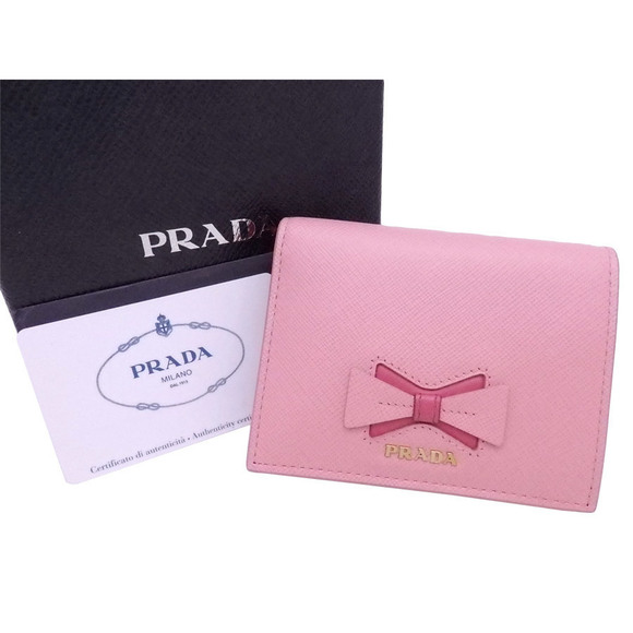 Prada pink Wallet leather - Picture 1 of 3